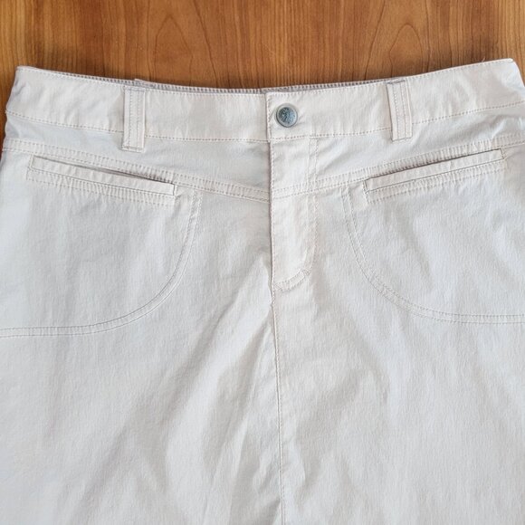Athleta Beige Nylon Spandex Athletic Skirt with Pockets - 8 - Picture 4 of 16